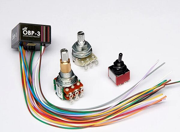 open zoom image for Aguilar OBP 3 SK Active Preamp Set, New, Action Position Back