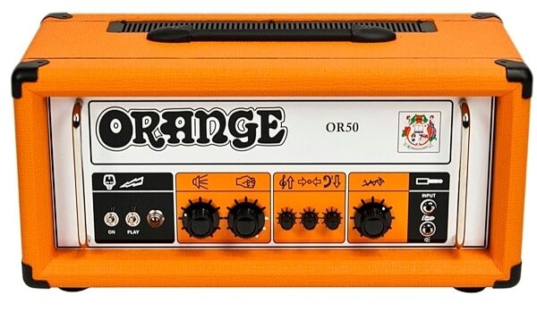 open zoom image for Orange OR50H Guitar Amplifier Head (50 Watts), Front
