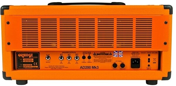 open zoom image for Orange AD200B MKIII Bass Amplifier Head (200 Watts), Rear