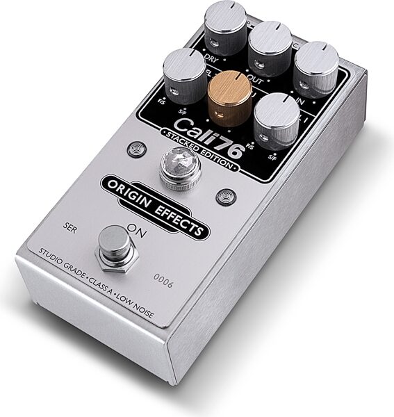 open zoom image for Origin Effects Cali76 Stacked Edition Compressor Pedal, Main