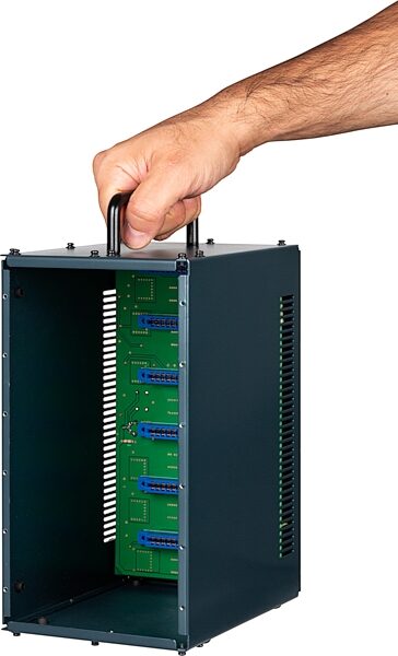 open zoom image for Heritage Audio OST-6 V2 500 Series 6-Slot Rack Case, New, Action Position Back