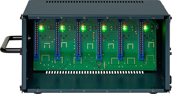 open zoom image for Heritage Audio OST-6 V2 500 Series 6-Slot Rack Case, New, Action Position Back