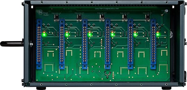 open zoom image for Heritage Audio OST-6 V2 500 Series 6-Slot Rack Case, New, Action Position Back