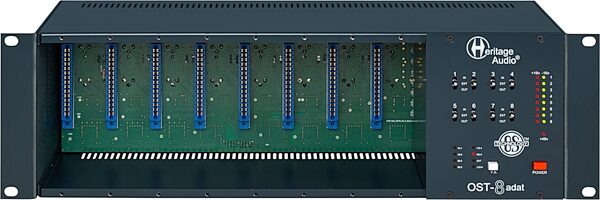 open zoom image for Heritage Audio OST-8 ADAT 500-Series Rack, 8-Slot, New, Action Position Back