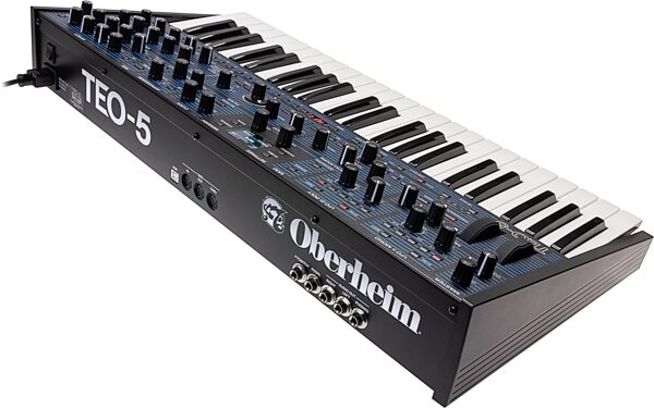 open zoom image for Oberheim TEO-5 Analog Synthesizer Keyboard, New, Action Position Back