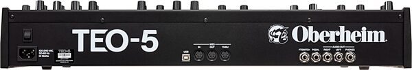 open zoom image for Oberheim TEO-5 Analog Synthesizer Keyboard, New, Action Position Back