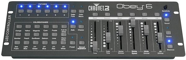 open zoom image for Chauvet DJ Obey 6 Lighting Controller, New, Main