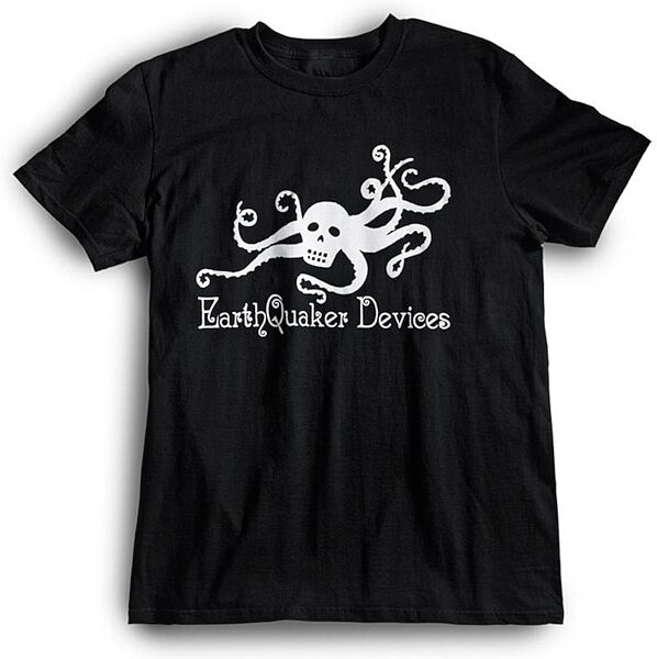 open zoom image for EarthQuaker Devices Octoskull T-Shirt, Large, Main