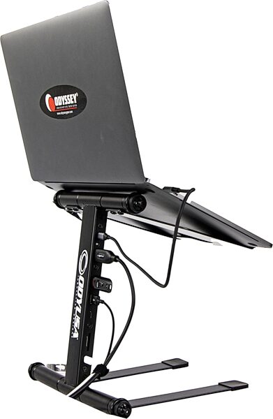 open zoom image for Odyssey Smart Laptop Stand, Open Box (Very Good), Action Position Back