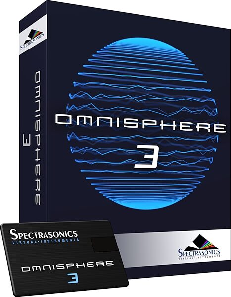 open zoom image for Spectrasonics Omnisphere 3 Software Synthesizer - Full Version, Boxed, Action Position Back