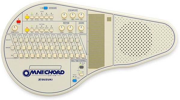 open zoom image for Suzuki OM-108 Omnichord Electronic Instrument, Open Box (Like New), Action Position Back