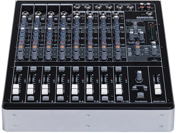 open zoom image for Mackie Onyx 1220i 12-Channel Premium Analog Mixer with FireWire Interface, Front