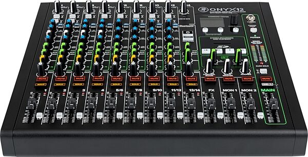 open zoom image for Mackie Onyx12 Premium Analog USB Mixer, Open Box (Like New), Front