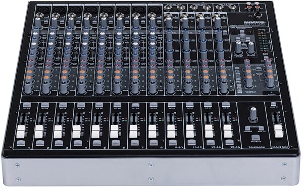 open zoom image for Mackie Onyx 1620i 16-Channel Analog Mixer with FireWire Interface, Front