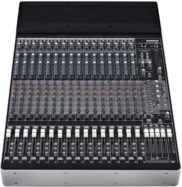 open zoom image for Mackie Onyx 1640i 16-Channel Premium Analog Mixer with FireWire Interface, Front