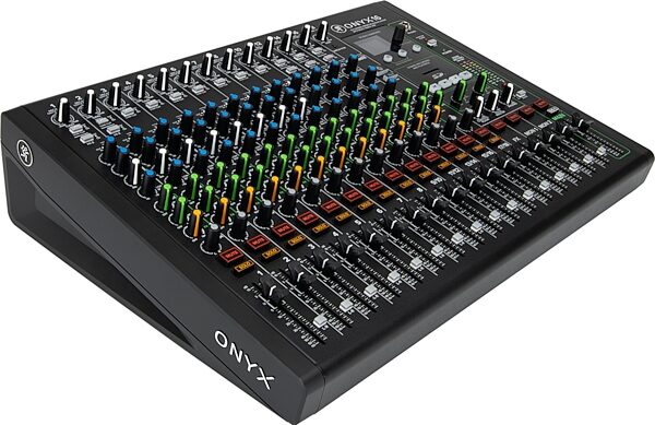 open zoom image for Mackie Onyx16 Premium Analog USB Mixer, New, Action Position Back
