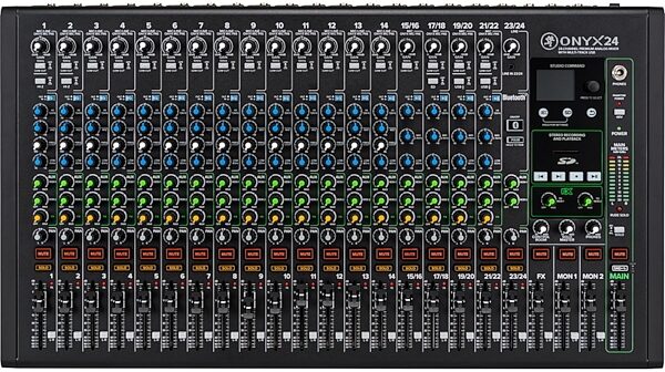 open zoom image for Mackie Onyx24 Premium Analog Mixer with Multitrack USB, Main