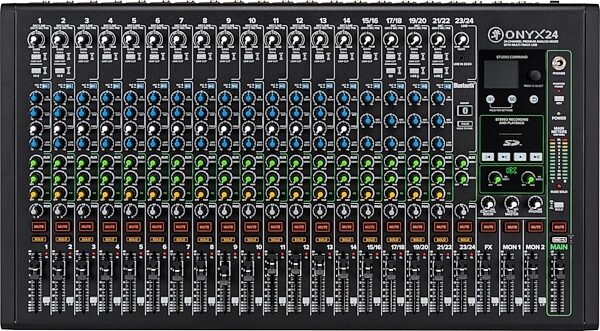 open zoom image for Mackie Onyx24 Premium Analog Mixer with Multitrack USB, New, Main
