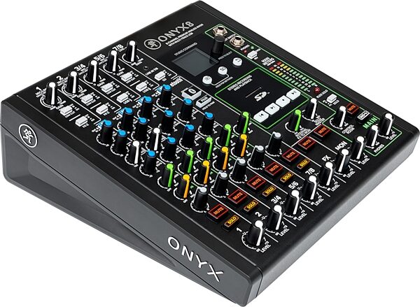 open zoom image for Mackie Onyx8 Premium Analog USB Mixer, Open Box (Like New), Action Position Back