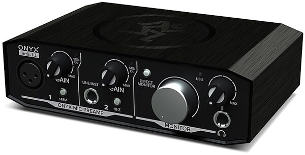 open zoom image for Mackie Onyx Artist 1-2 2x2 USB Audio Interface, Side1