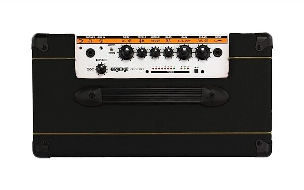 open zoom image for Orange Crush 35RT Guitar Combo Amplifier with Reverb (35 Watts, 1x10"), Black, Black Top