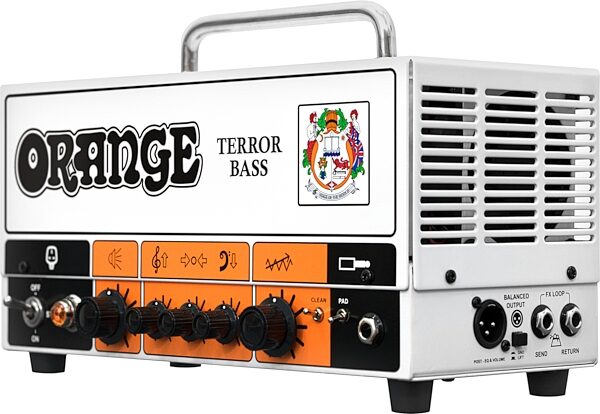 open zoom image for Orange Terror Bass Amplifier Head (500 Watts), Open Box (Like New), Action Position Back