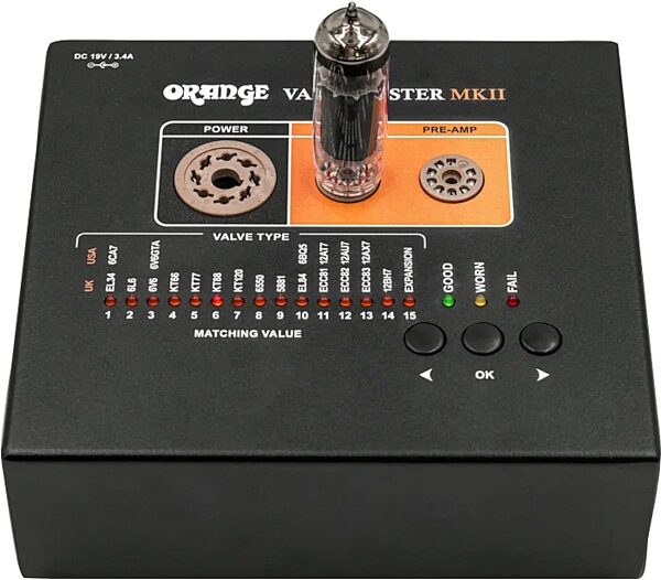 open zoom image for Orange Valve Tester MKII, New, Action Position Back