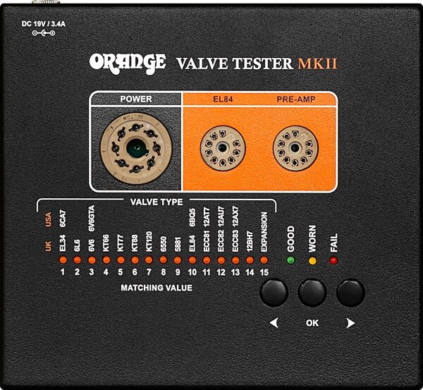 open zoom image for Orange Valve Tester MKII, New, Action Position Back