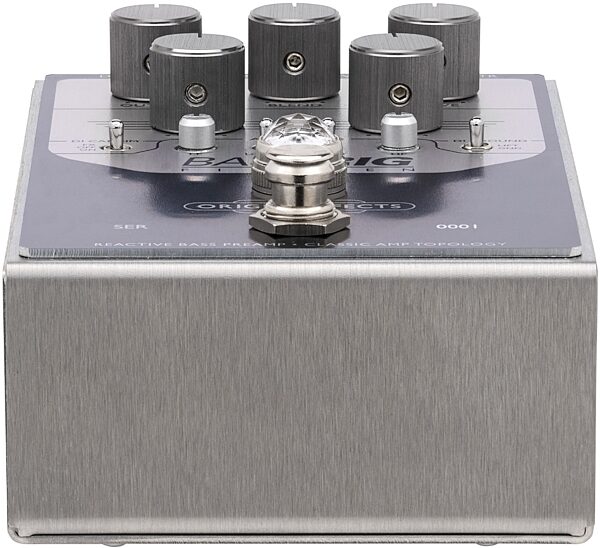open zoom image for Origin Effects BassRIG 15 Preamp and Overdrive Pedal, New, Origin Effects BassRIG 15 Front