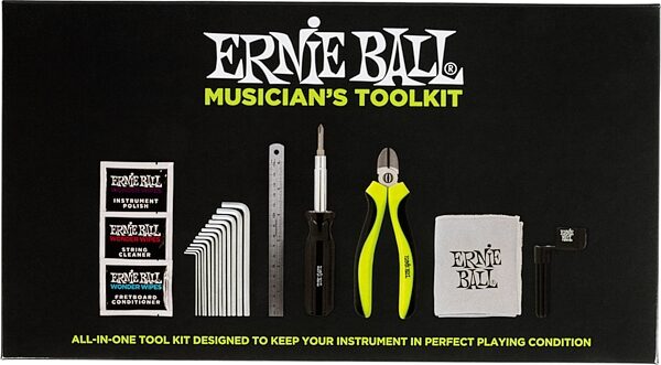 open zoom image for Ernie Ball Musician's Tool Kit, New, Action Position Back