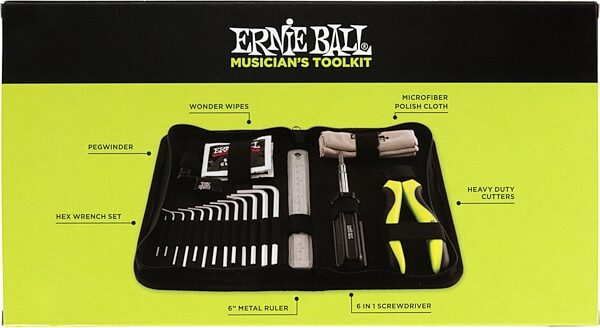 open zoom image for Ernie Ball Musician's Tool Kit, New, Action Position Back