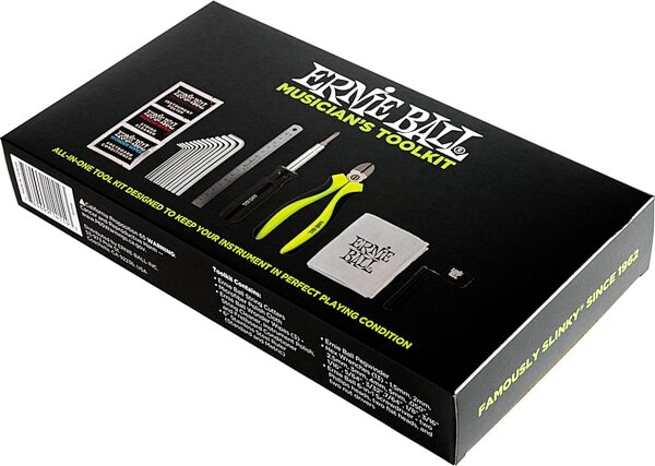 open zoom image for Ernie Ball Musician's Tool Kit, New, Action Position Back