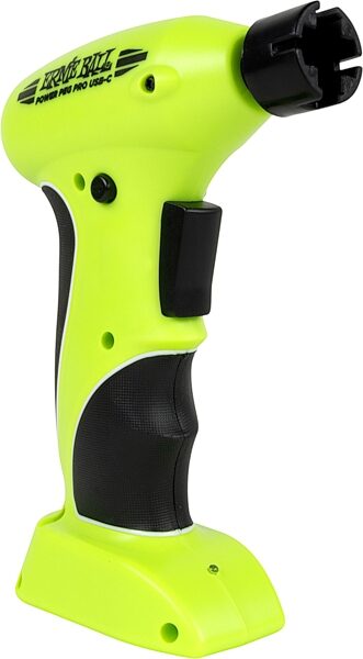 open zoom image for Ernie Ball Power Peg Pro USB-C String Winder, New, Action Position Back