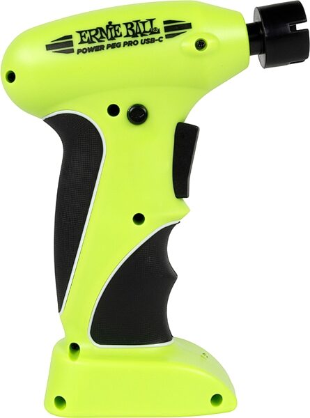 open zoom image for Ernie Ball Power Peg Pro USB-C String Winder, New, Action Position Back