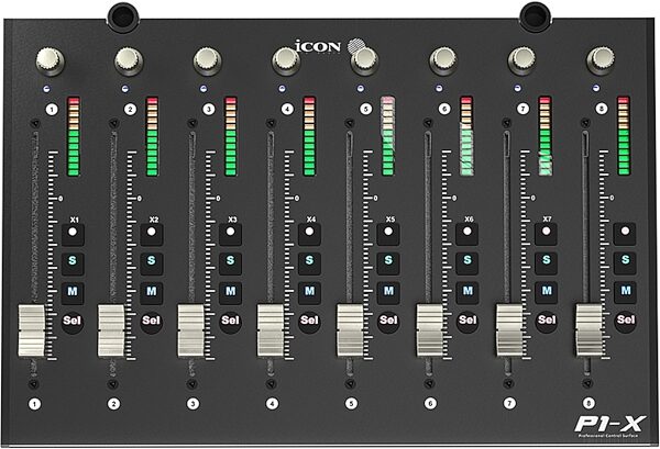 open zoom image for iCON P1-X DAW Control Expander for P1-M Controller, Open Box (Like New), Action Position Back