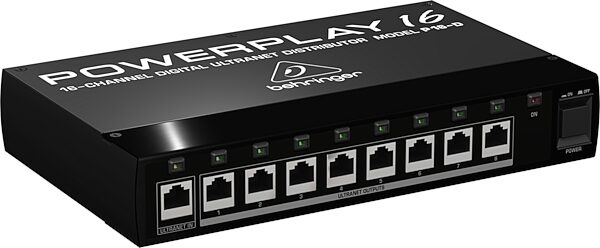 open zoom image for Behringer P16-D Powerplay Distribution Hub (16-Channel), Left