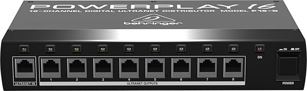 open zoom image for Behringer P16-D Powerplay Distribution Hub (16-Channel), Main