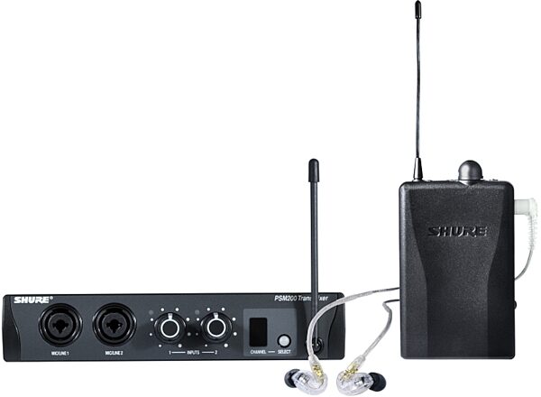 open zoom image for Shure P2TR215CL PSM200 Wireless Personal Monitor System, Front