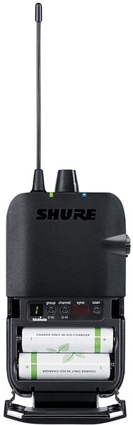 open zoom image for Shure P3R PSM300 Wireless In-Ear Monitor Bodypack Receiver, Band J13 (566.175 - 589.850 MHz), Open Box (Like New), Front