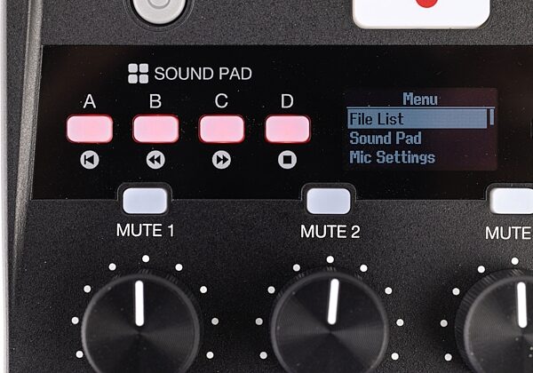 open zoom image for Zoom PodTrak P4next Podcast Recorder, Open Box (Like New), Action Position Back
