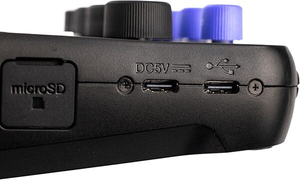 open zoom image for Zoom PodTrak P4next Podcast Recorder, Open Box (Like New), Action Position Back
