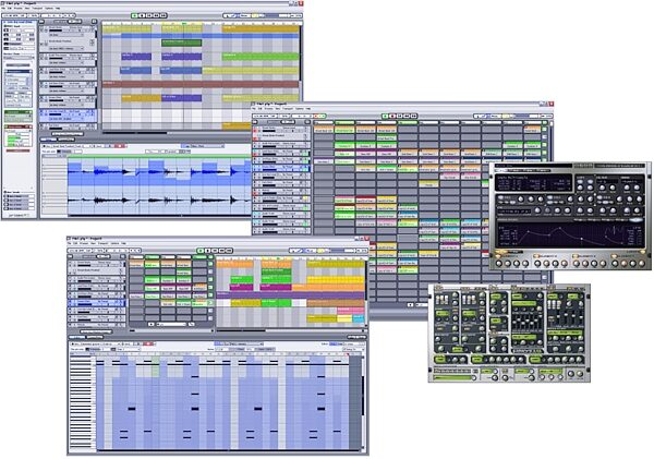 open zoom image for Cakewalk Software Project5 Soft Synth Workstation (Windows), P5v2 Collage 2
