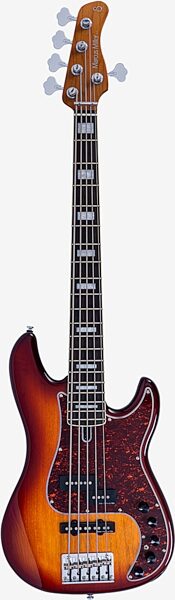 open zoom image for Sire Marcus Miller P7 New Gen Electric Bass, 5-String, Tobacco Sunburst, Ebony Fretboard, Main