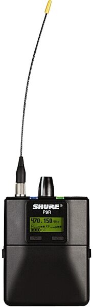 open zoom image for Shure P9R Wireless Bodypack Receiver for PSM900, Main