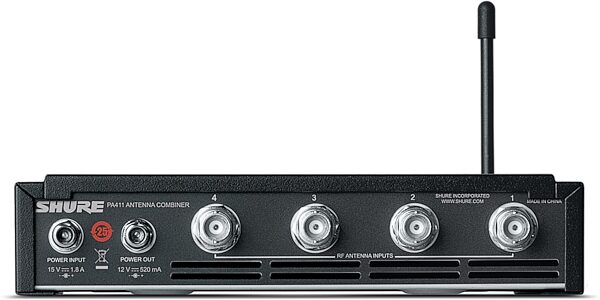open zoom image for Shure PA411 Antenna Combiner, New, Detail Back