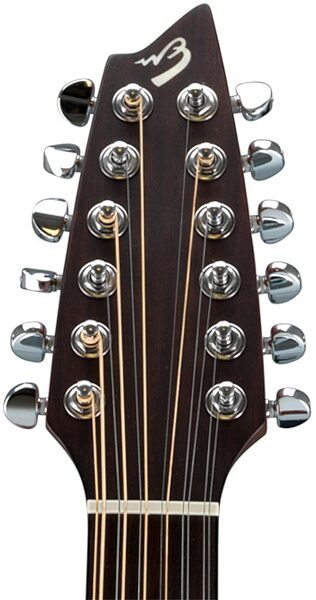open zoom image for Breedlove Passport C250/SMe-12 Acoustic-Electric Guitar, 12-String (with Gig Bag), Headstock