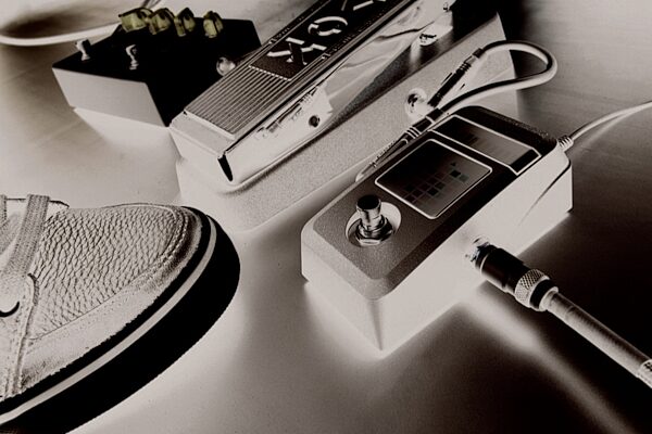 open zoom image for Korg Pitchblack Poly Polyphonic Tuner Pedal, In Use