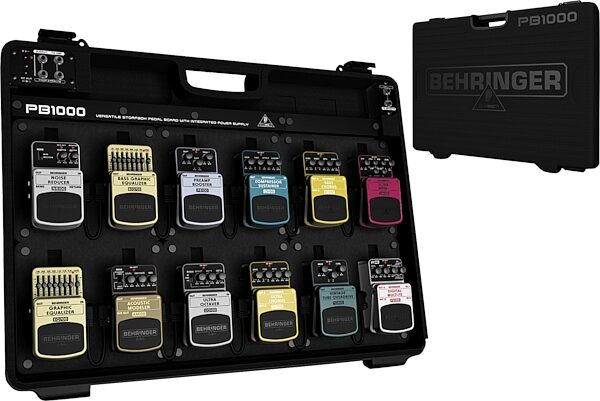 open zoom image for Behringer PB1000 Pedalboard with Power Supply, Main