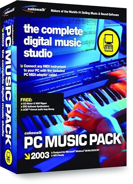 open zoom image for Cakewalk Software PC Music Pack (Windows), Main