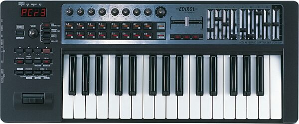 open zoom image for Edirol PCR-300 32-Key USB/MIDI Keyboard Controller, Top